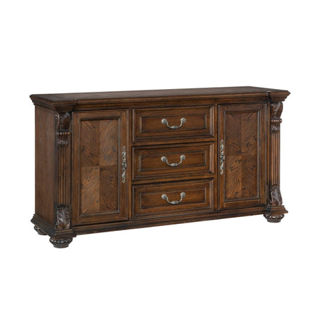 Bergen Dark Oak Buffet - Ornate Home