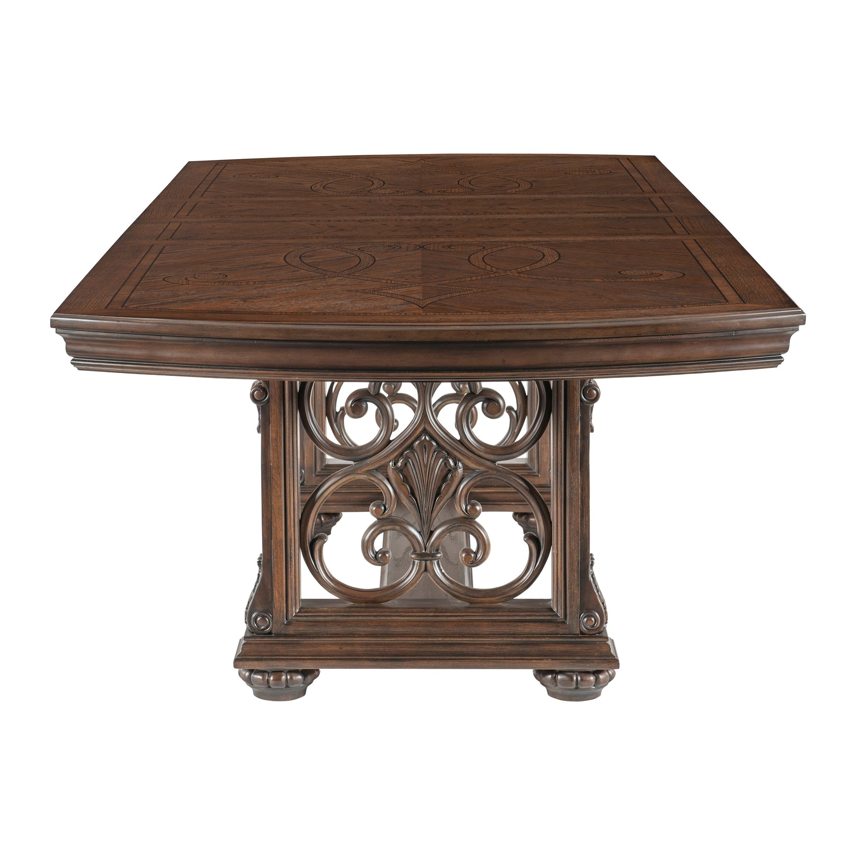 Bergen Dark Oak Dining Table - Ornate Home