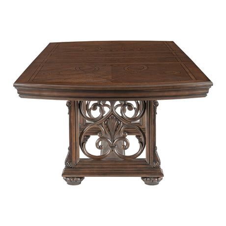 Bergen Dark Oak Dining Table - Ornate Home