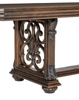Bergen Dark Oak Dining Table - Ornate Home