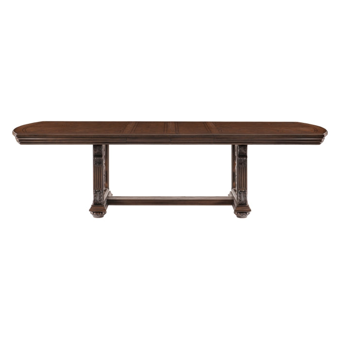 Bergen Dark Oak Dining Table - Ornate Home