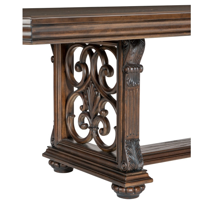 Bergen Dark Oak Dining Table - Ornate Home