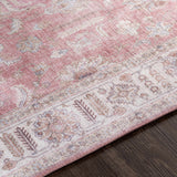 Bergman Distressed Red Area Rug - Ornate Home
