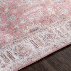 Bergman Distressed Red Area Rug - Ornate Home