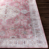 Bergman Distressed Red Area Rug - Ornate Home