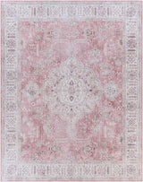 Bergman Distressed Red Area Rug - Ornate Home