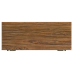 Berhalter Walnut Black 6-Drawer Double Pedestal File Computer Desk - Ornate Home