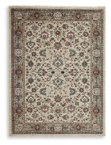 Beritham Blue/Brown/Beige Large Rug (Online Special Price) - Ornate Home