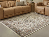 Beritham Blue/Brown/Beige Large Rug - Ornate Home