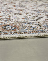 Beritham Blue/Brown/Beige Large Rug - Ornate Home