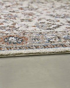 Beritham Blue/Brown/Beige Large Rug - Ornate Home