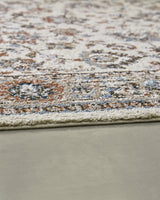 Beritham Blue/Brown/Beige Medium Rug - Ornate Home