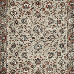 Beritham Blue/Brown/Beige Medium Rug - Ornate Home