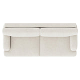 Berkeley Portobello Sofa Without Pillows - Ornate Home
