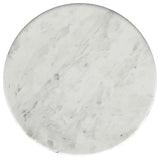 Berkeley White / Brown Side Table - Ornate Home