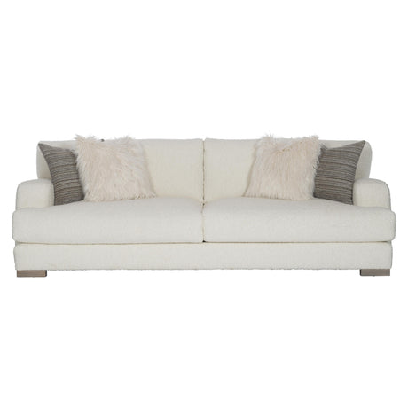 Berkeley White/Cream Fabric Sofa - Ornate Home