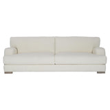 Berkeley White/Cream Fabric Sofa - Ornate Home