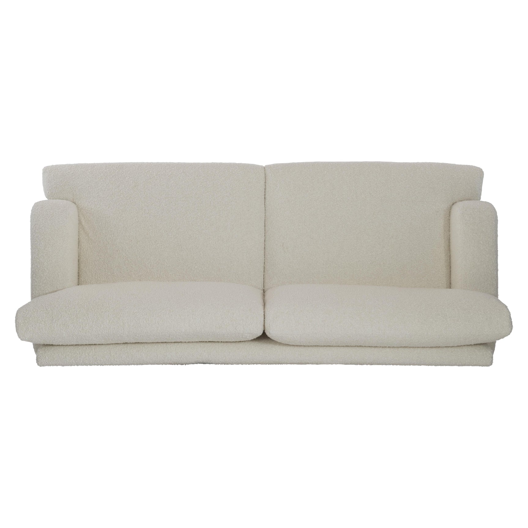 Berkeley White/Cream Fabric Sofa - Ornate Home
