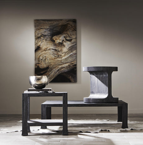 Berkely Carbonized Suar Cocktail Table - Ornate Home