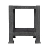 Berkely Carbonized Suar Side Table - Ornate Home