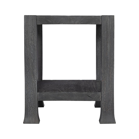 Berkely Carbonized Suar Side Table - Ornate Home
