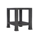 Berkely Carbonized Suar Side Table - Ornate Home