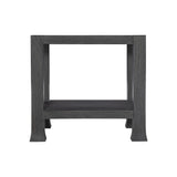 Berkely Carbonized Suar Side Table - Ornate Home