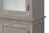 Berkshire Grey/Green Distressed Library Bookcase
