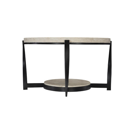 Berkshire Laminated Stone/Steel Cocktail Table (53" W) - Ornate Home