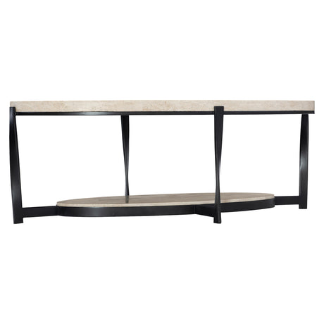 Berkshire Laminated Stone/Steel Cocktail Table - Ornate Home