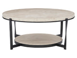 Berkshire Laminated Stone/Steel Cocktail Table - Ornate Home