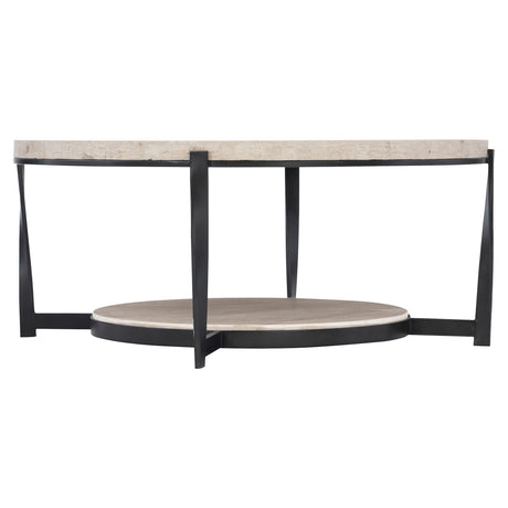 Berkshire Laminated Stone/Steel Cocktail Table - Ornate Home