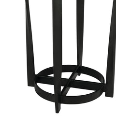 Berkshire Neutral Stone/Aged Pewter Accent Table - Ornate Home
