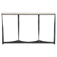 Berkshire Stone/Aged Pewter Console Table - Ornate Home