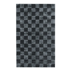 Berlin Check Ink Blue Rug - Ornate Home