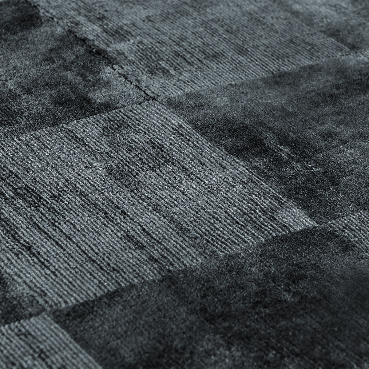 Berlin Check Ink Blue Rug - Ornate Home
