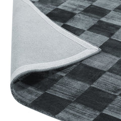 Berlin Check Ink Blue Rug - Ornate Home