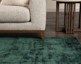 Berlin Emerald Distressed Rug - Ornate Home