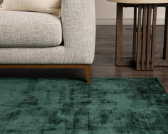 Berlin Emerald Distressed Rug - Ornate Home
