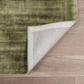 Berlin Olive Green Distressed Rug - Ornate Home