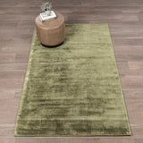 Berlin Olive Green Distressed Rug - Ornate Home