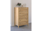 Bermacy Light Brown Chest of Drawers (Online Special Price) - Ornate Home