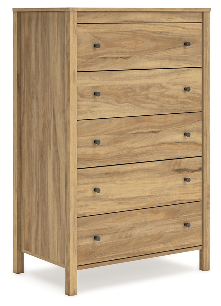 Bermacy Light Brown Chest of Drawers (Online Special Price) - Ornate Home