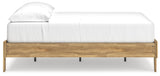 Bermacy Light Brown Full Platform Bed (Online Special Price) - Ornate Home