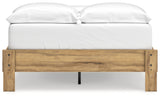 Bermacy Light Brown Full Platform Bed (Online Special Price) - Ornate Home
