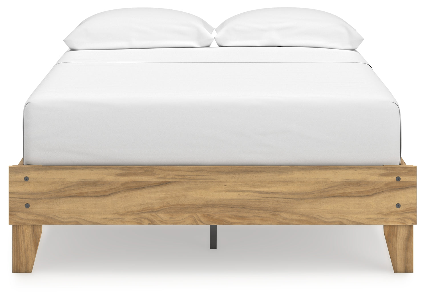 Bermacy Light Brown Full Platform Bed (Online Special Price) - Ornate Home