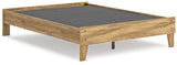 Bermacy Light Brown Full Platform Bed (Online Special Price) - Ornate Home
