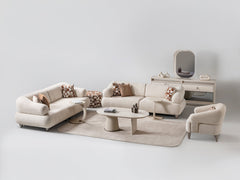 Bern Cream Coffee Table - Ornate Home