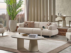 Bern Cream Convertible Sofa - Ornate Home
