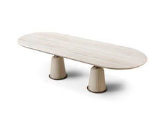 Bern Cream Dining Table - Ornate Home